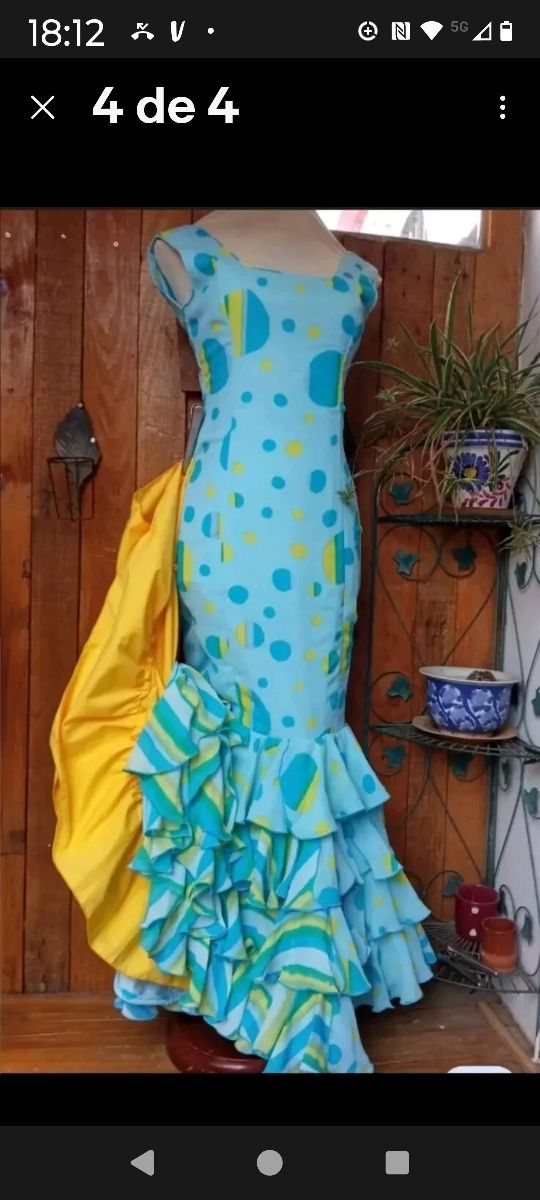 Vestido de flamenca