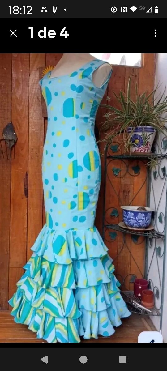 Vestido de flamenca