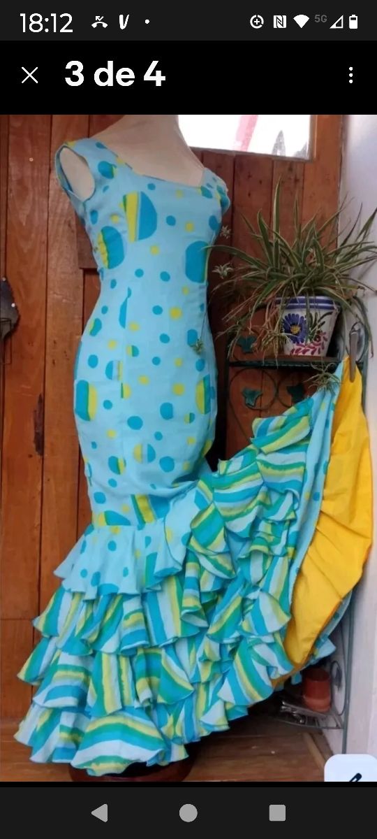 Vestido de flamenca