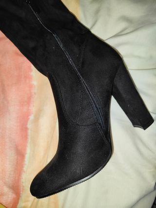 Botas negras altas