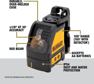 DEWALT DW088K-XJ - Láser Autonivelante de 2 Líneas