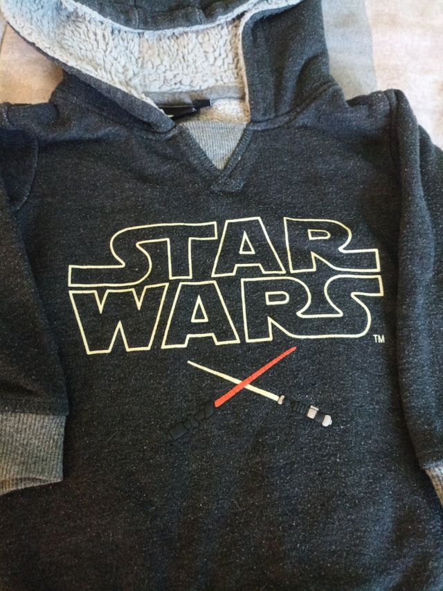 Sudadera stars wars 3 años