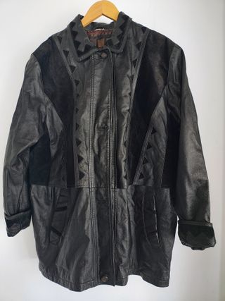 Gabardina de piel 🖤