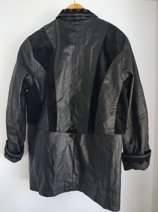 Gabardina de piel 🖤