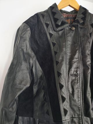 Gabardina de piel 🖤