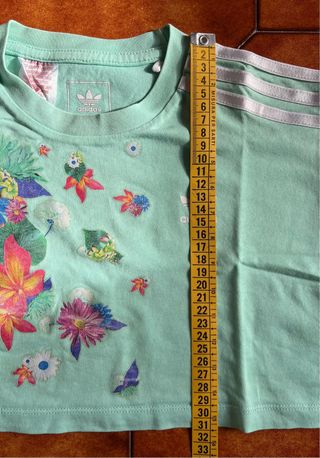 Tshirt Adidas bambina 7/8 anni