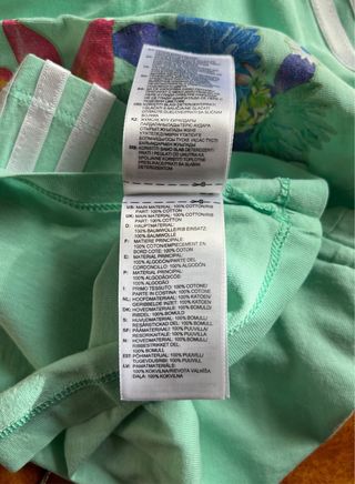 Tshirt Adidas bambina 7/8 anni