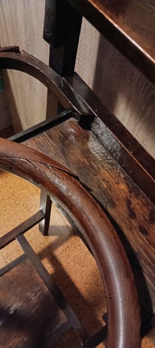 Mueble Lavabo antiguo s.XIX tipo Thonet.