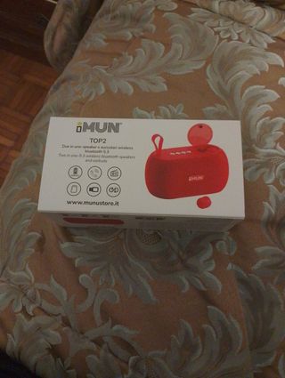 Speaker bluetooth con auricolari