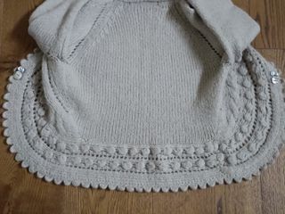 Chaqueta de Mohair con botones joya