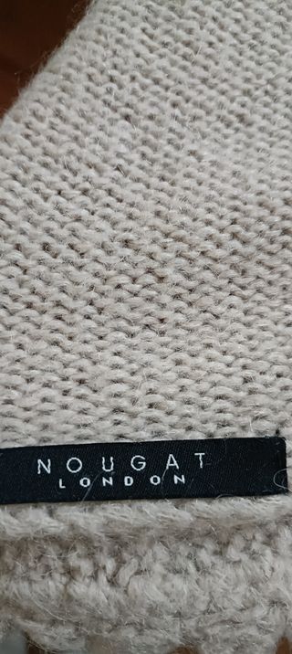 Chaqueta de Mohair con botones joya