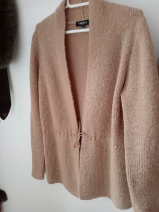 Chaqueta Camel lana 