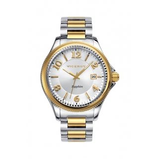 Reloj Viceroy Acero Oro Zafiro Nuevo 
