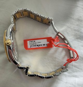 Reloj Viceroy Acero Oro Zafiro Nuevo 