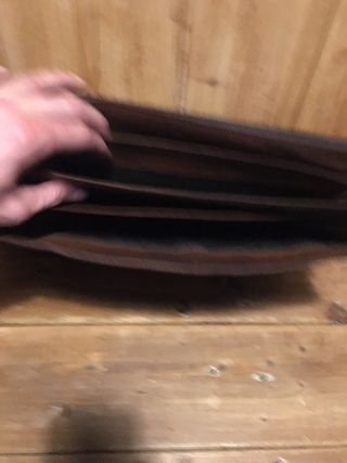 maletín cuero vintage