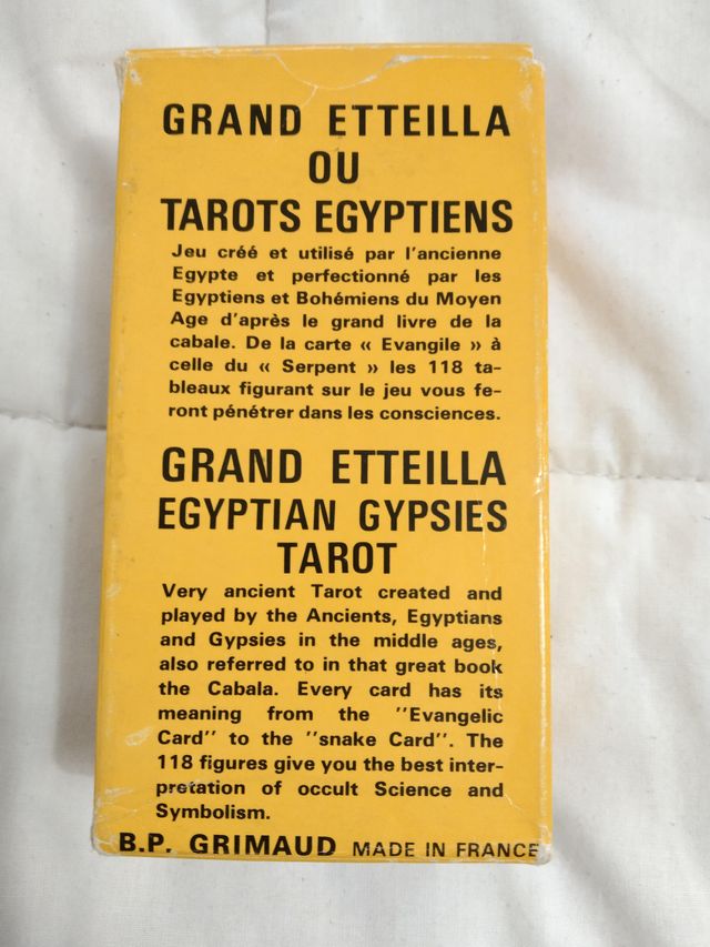 TAROT GRAN ETTEILLA