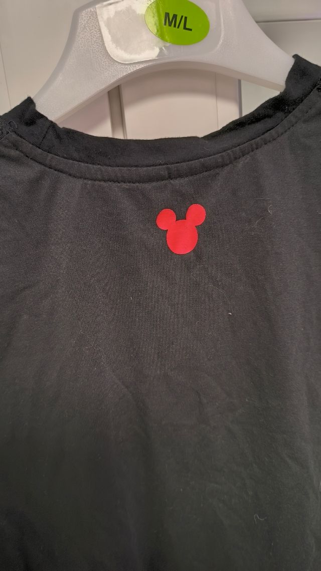 Croptop negro Mickey mouse