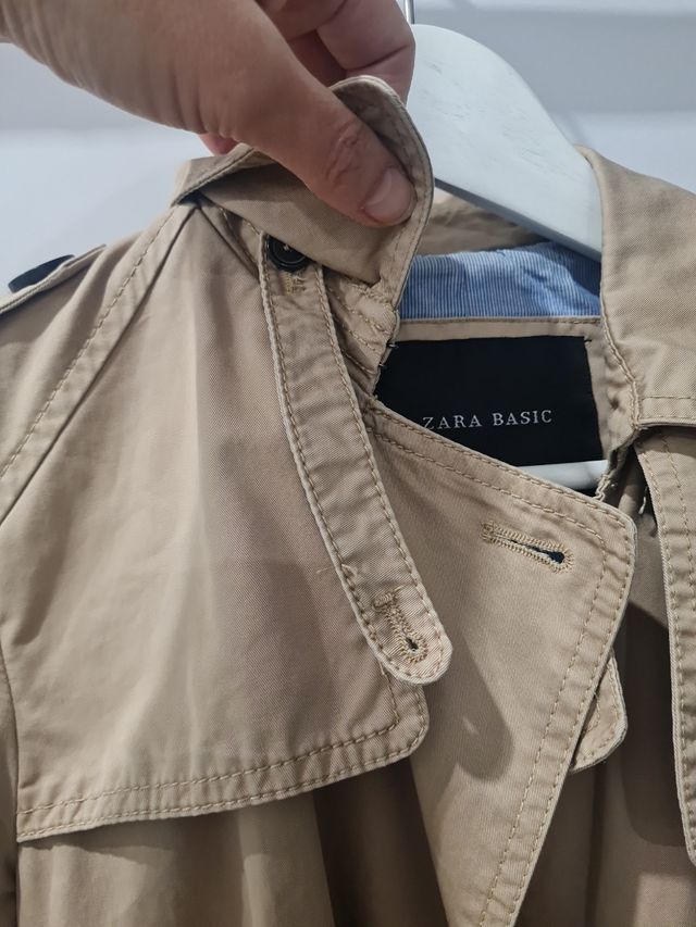 Preciosa gabardina Zara talla S