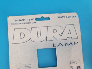 lampadina lampada fluorescente 16W 4000°K 2 pin GR