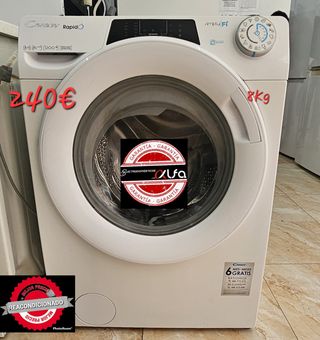 LAVADORA CANDY 8KG