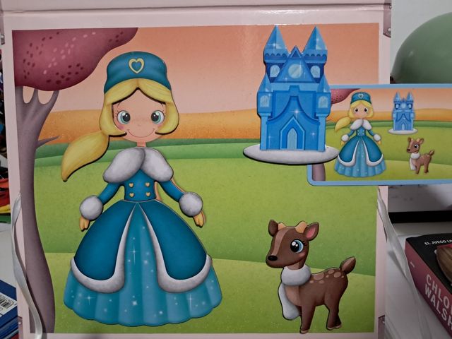 Juego magnético "Princesas del mundo"