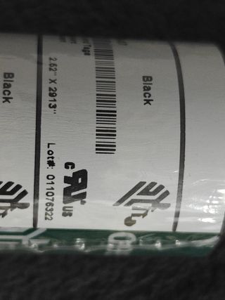 Zebra cinta Ribbon performance resin