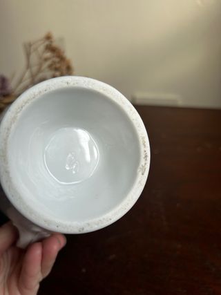 Lechera de porcelana Viejo Paris