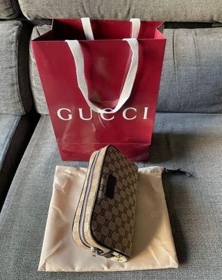 Riñonera Gucci Beige