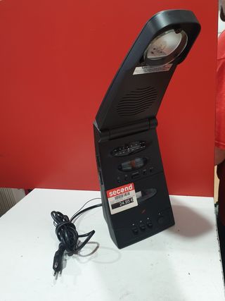 RADIO CASSETTE RELOJ LAMPARA Z138