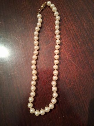 Gargantilla perlas