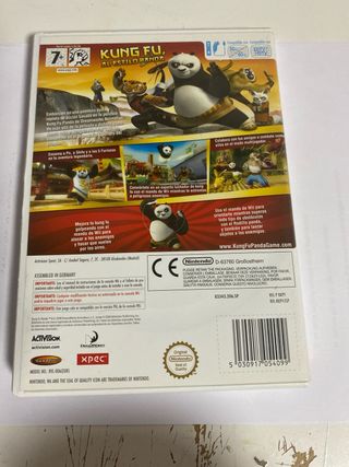 Juegos de la wii kung fu pamda