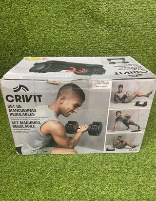 1 Mancuerna regulable 1.5 a 11.5 kg ¡A ESTRENAR