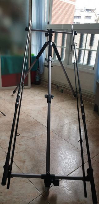 Equipo de pesca carpa en muy buen estado