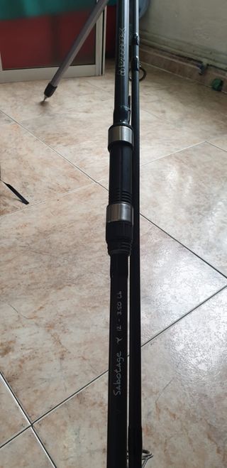 Equipo de pesca carpa en muy buen estado