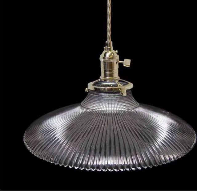 5 LAMPARAS Opalina VINTAGE HOLOPHANE CRISTAL