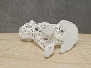 Figura voronoi bulldog francés