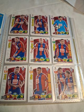 Álbum de cromos fútbol 370 cartas