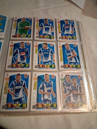 Álbum de cromos fútbol 370 cartas