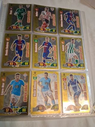 Álbum de cromos fútbol 370 cartas