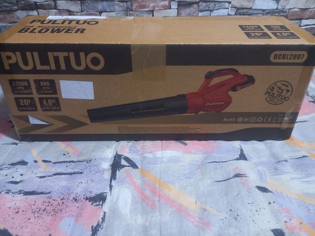 Aspirador Eléctrico de Hojas 20 V  PULITUO  