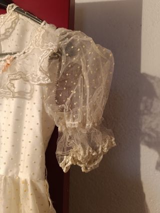 Vestido comunión antiguo 