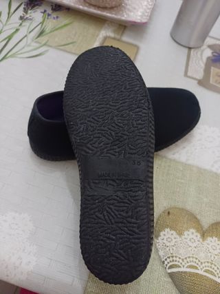 Zapatillas lona negras nazareno