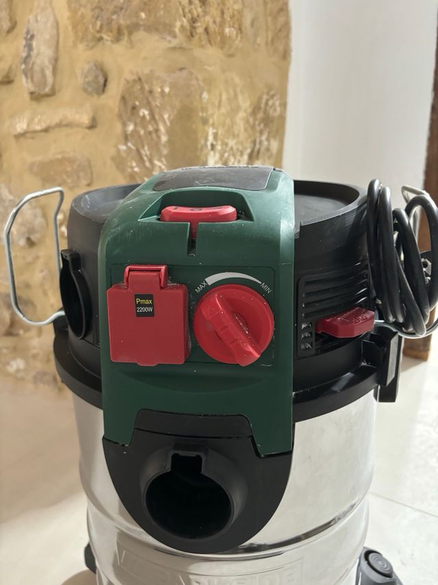 Aspiradora húmeda y seca Parkside potente 1500w