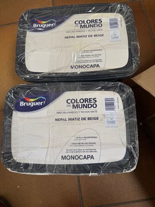 Pintura , monocapa. ,bajada de precio 35€ los dos