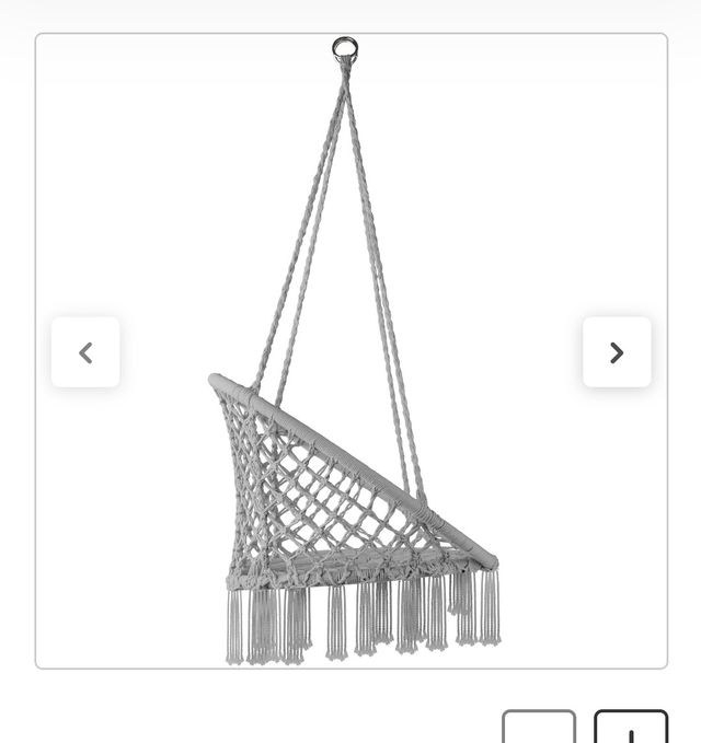 Poltrona sospesa XL con cuscino