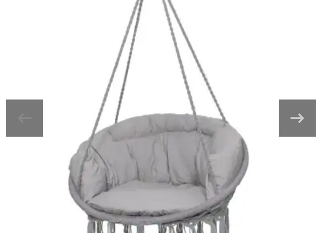 Poltrona sospesa XL con cuscino