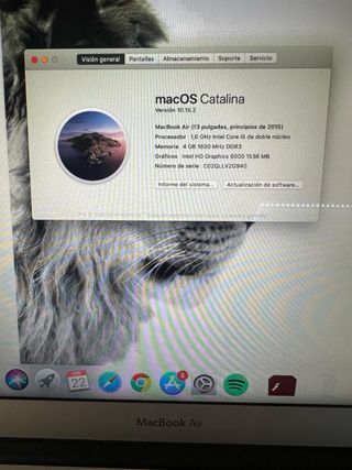 Macbook Air 2015 13”