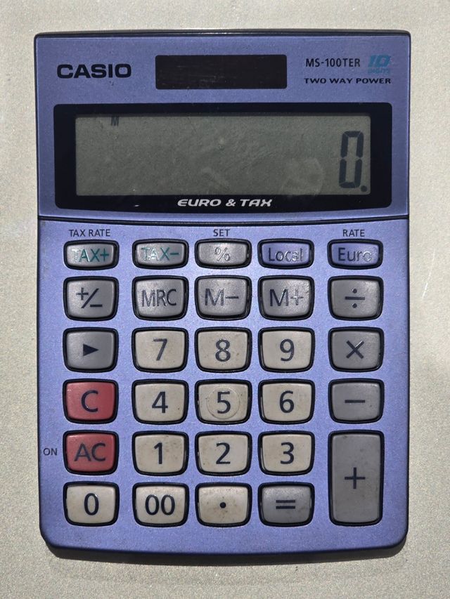 Calculadora Casio MS 100 TER