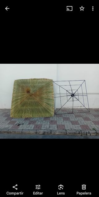 Sombrillas pergolas y celadores