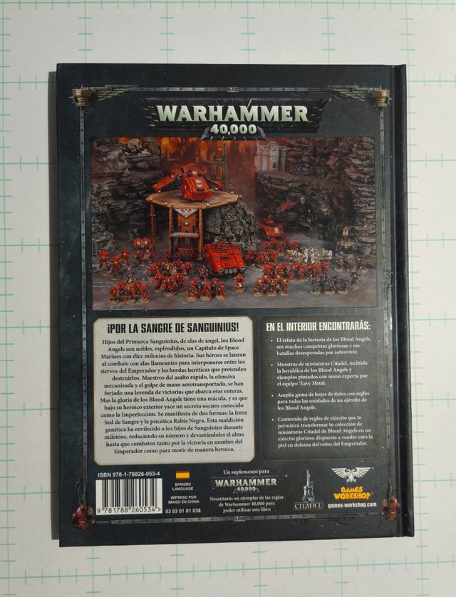 Codex Adeptus Astartes Blood Angels Warhammer 40.0